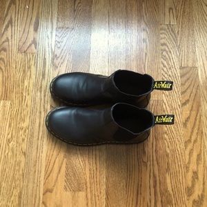 Dr. Martens 2976 Womens Chelsea Boot size 10 US. Black leather.